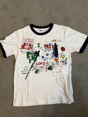 Uniqlo Graphic Tee with Jean-Michel Basquiat Art